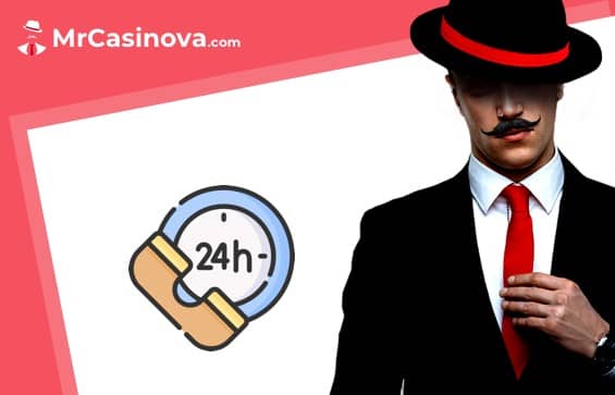 Customer support at a Swedish online casino
