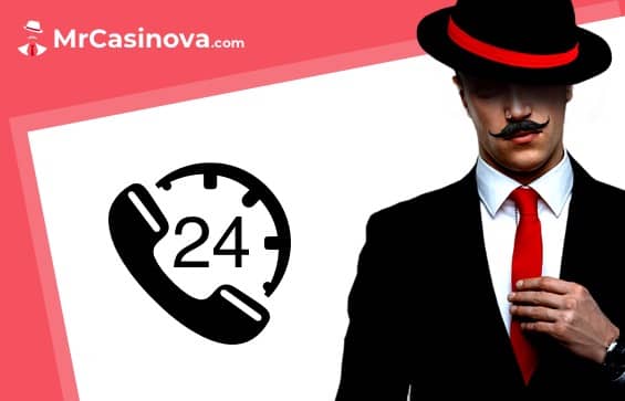 online casino support