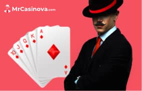 Receive cards in Blackjack Online