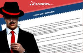 Read the online casino bonus terms