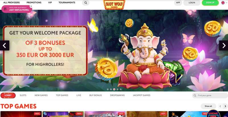 slotwolf-website