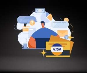 getting a visa card