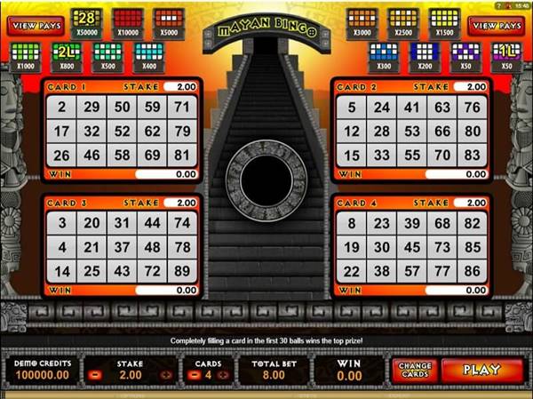 บิงโก ค่าย Microgaming