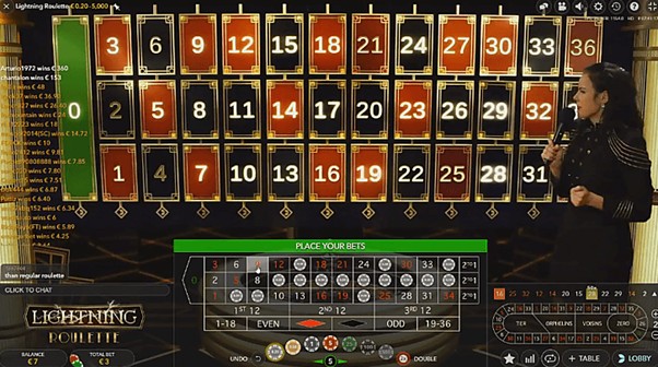 Lightning Roulette วิธีเล่น