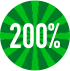 200% casino bonus