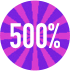 500% casino bonus
