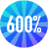 600% casino bonus