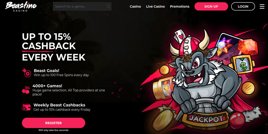 Beastino casino bonus