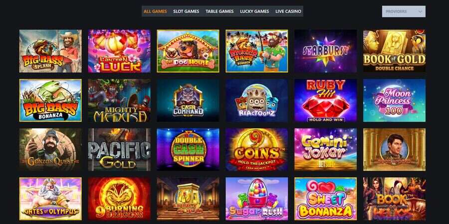 Casino Games at Betstro