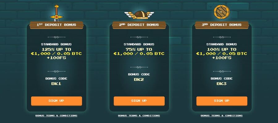 Bitkingz Casino bonus codes