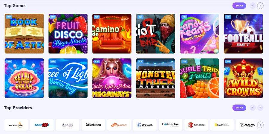 Casiwave Casino games
