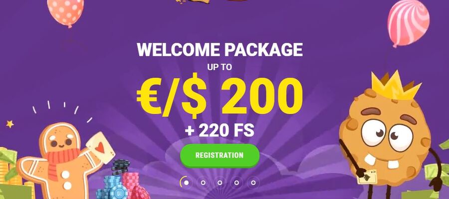 Cookie Casino bonus