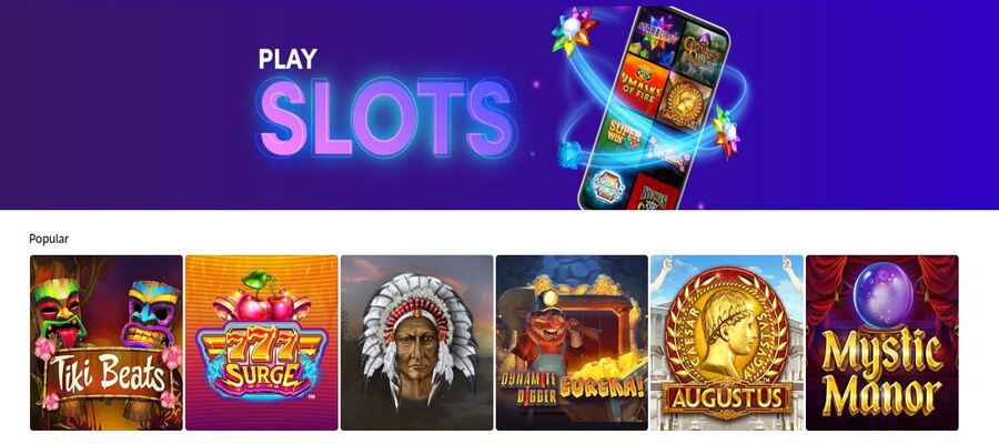 Electric spins slots