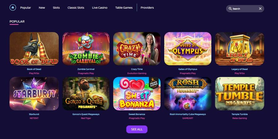 Games Lyra Casino