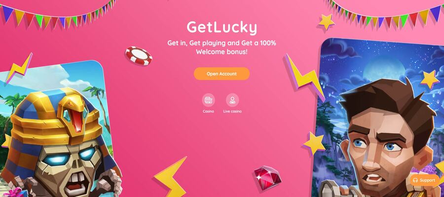 Get Lucky Casino bonus
