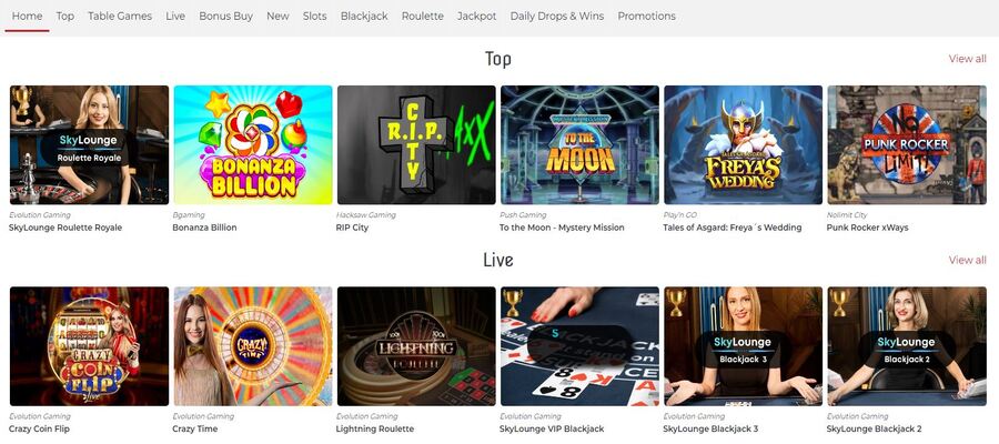 Lucky 31 casino games