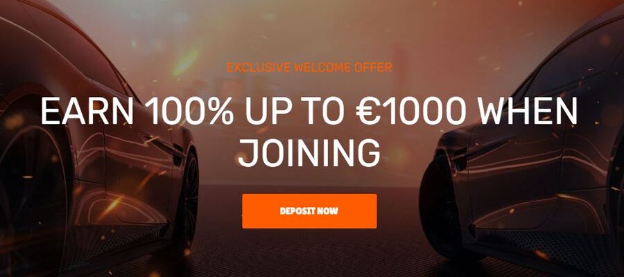 Nitro Casino welcome offer