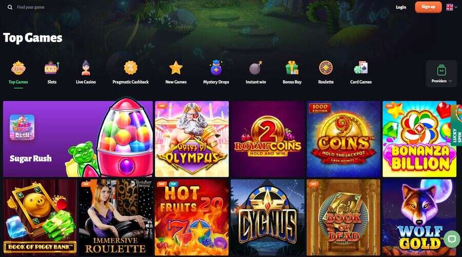 Slot Hunter Casino games