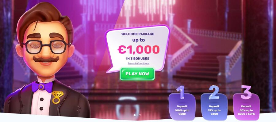 SlotsPalace welcome bonus