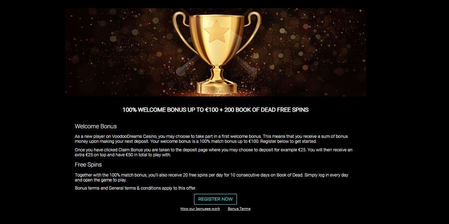 Voodoo Dreams Bonus