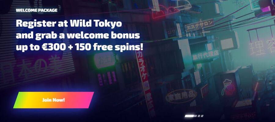 wild tokyo casino welcome bonus