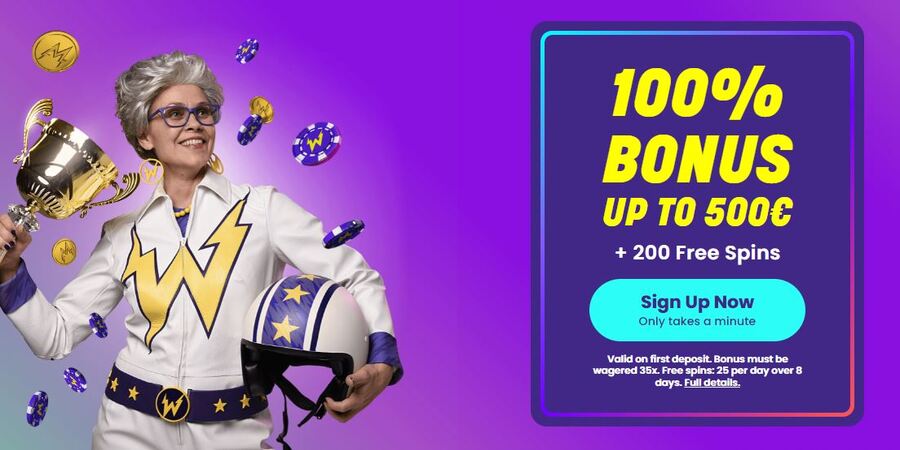 Wildz casino welcome bonus