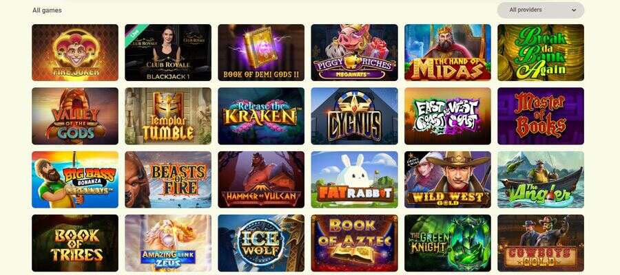 YoYo Casino games