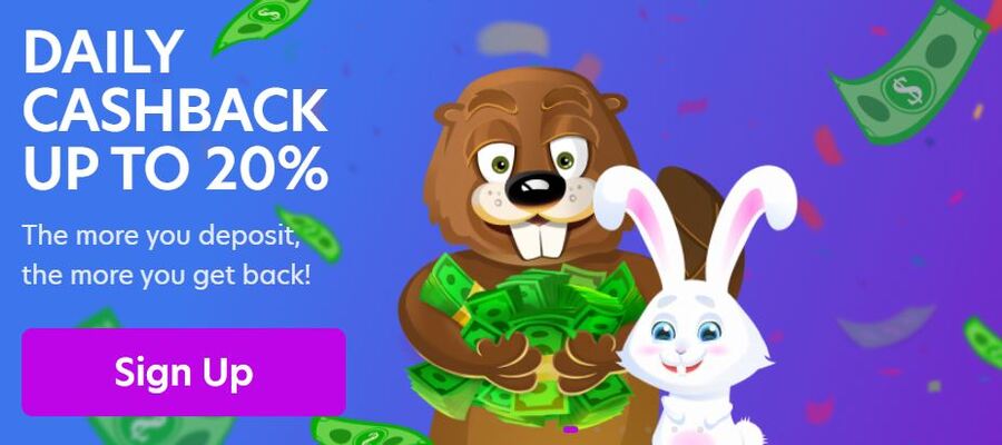 bingobonga casino cashback offer