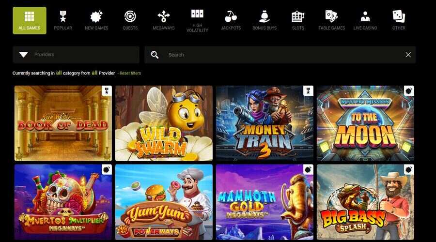 dbosses casino games