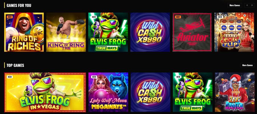fight club casino games