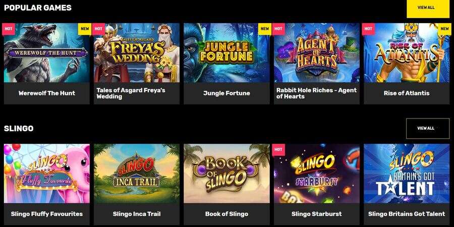 games at hyper casino