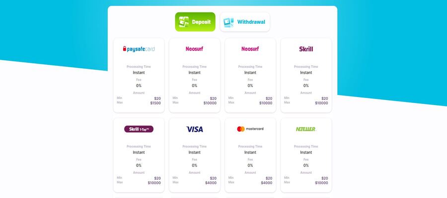 Nomini payment options