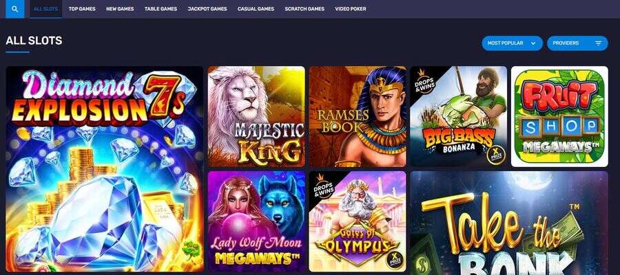 casino games at thrillsy