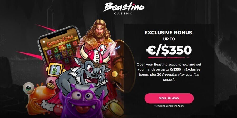 beastino casino exclusive bonus