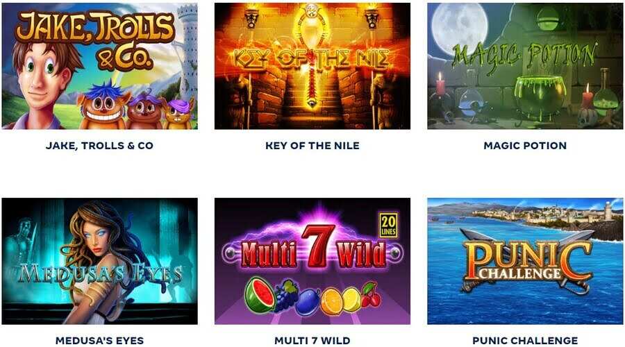 merkur gaming games