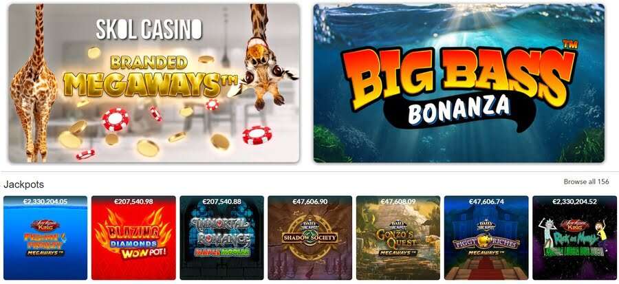 skol casino games