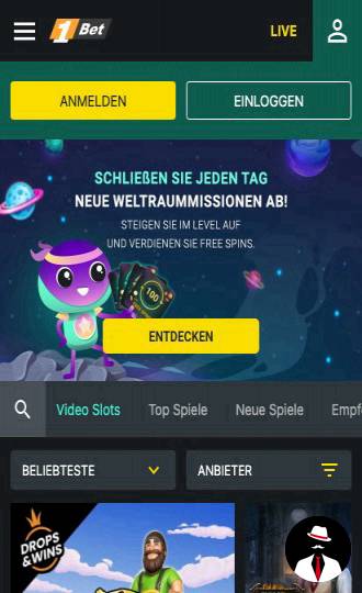 1bet casino bonus de