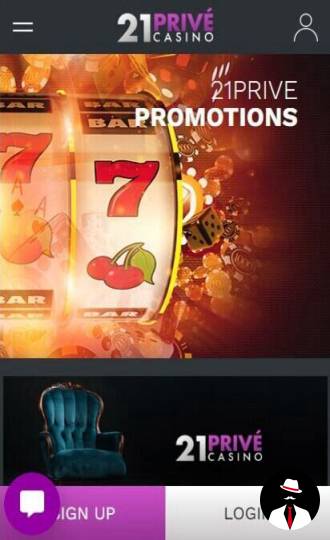 21 prive casino review canada