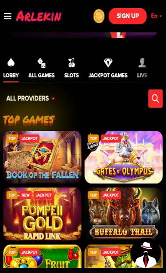 arlekin casino bonus en