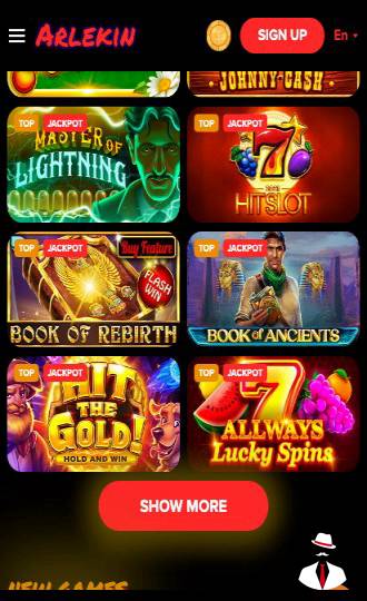 arlekin casino online en