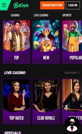 betinia casino canada