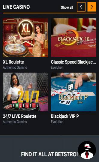 betstro casino online en
