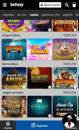 betway casino mx