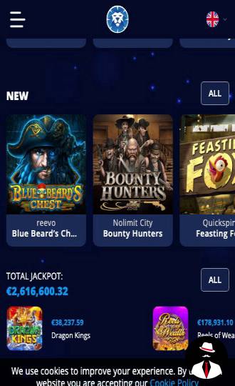 blueleo casino online en