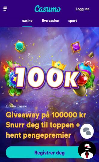 casumo casino anmeldelse bonus no