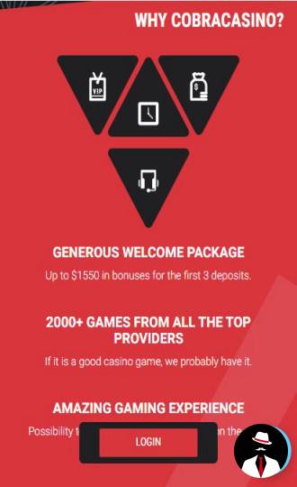 cobra casino review canada