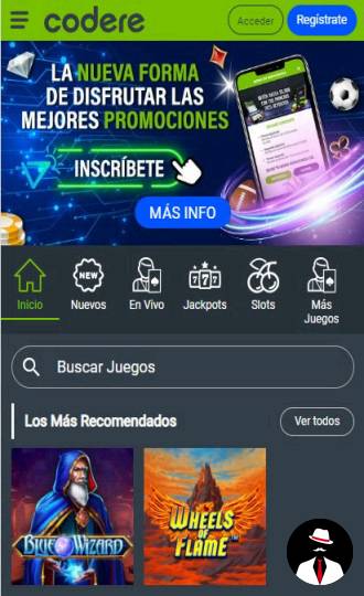 codere casino bono mx