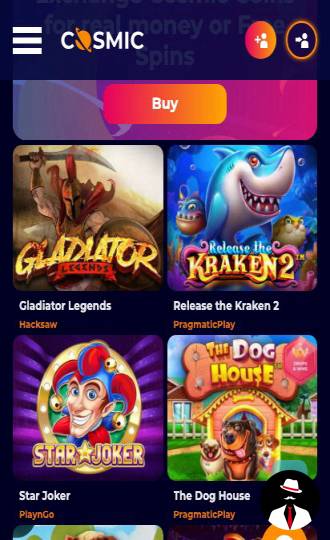 cosmicslot casino review canada