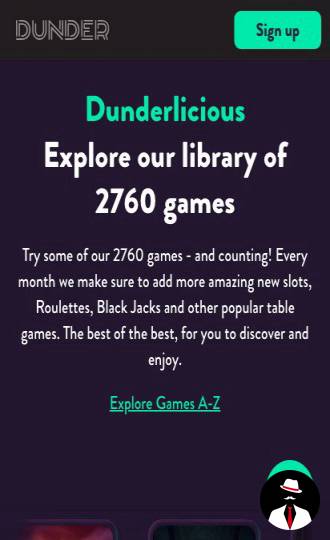 dunder casino online en