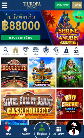 europa casino bonus th